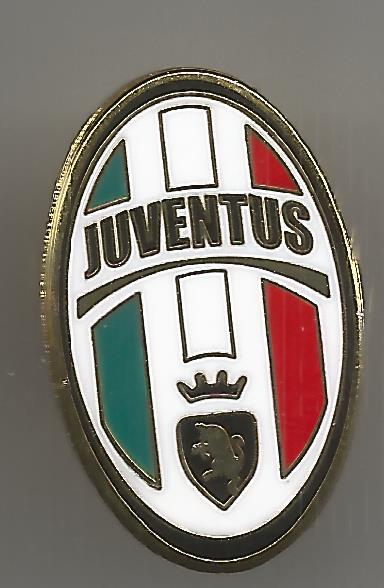 Pin Juventus altes Logo farbig